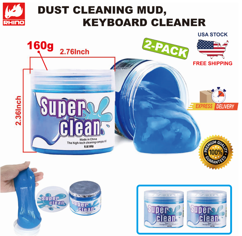 Dust Cleaning Mud, Keyboard Cleaner – Raidmax-Inc