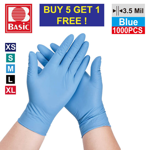 Nitrile Blue Gloves