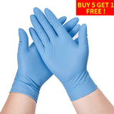 Vinyl Blue Gloves