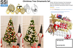 CT-BFI-5 Christmas Tree Ornaments Set