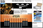 B-Bc-3 AAA Alkaline Batteries - long lasting