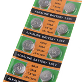 BB-Aj-3 10PCS AG10 SG10 LR1130 1.5V Button Coin Cell Battery