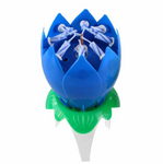 Musical Blossoming Flower Birthday Candle 2 Pack Random Assorted Colors
