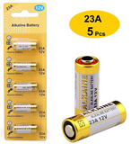 B-BHj-3 A23 23A 12V Alkaline Battery (5-Pack)