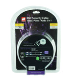 25FT BNC Security Cable video/Power/Audio 3 in 1