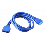 4inch USB 3.0 Hi-Speed 20-Pin Motherboard Header ICC Female / Male Extension Cable