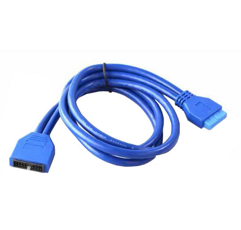 4inch USB 3.0 Hi-Speed 20-Pin Motherboard Header ICC Female / Male Extension Cable
