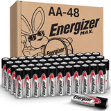 B-Dc-3 AA Batteries (48 Count), Double A Max Alkaline Battery