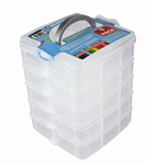 STACKABLE STORAGE BOXES