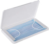 Portable Dustproof Face Mask Holder Storage Container Plastic Seal Box Case (Not Included Mask)