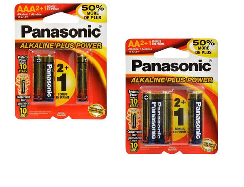 Panasonic AA & AAA Batteries