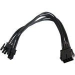 8 Pin M/B 12v EPS Black Extension Cable