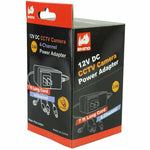 12V AC/ DC Adapter  0.5A/ 1.5A/ 2A/ 2A 4-CHANNEL