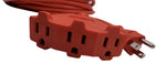 25FT/50FT Outdoor Extension Cord, Heavy Duty 3-Outlet