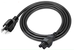 Extension Cord Power Cable - 20 feet - US - Black