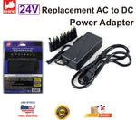 24V Replacement AC to DC Power Adapter