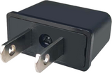 US Plug Adapter,  Travel Power Plug Adapter【Two Round Pin】