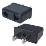 US Plug Adapter,  Travel Power Plug Adapter【Two Round Pin】