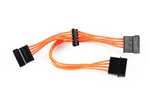 4 Pin Molex Male to 3 SATA Cable