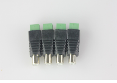 UTP Cat5/6 Cable to AV RCA F Screw Terminal Connector