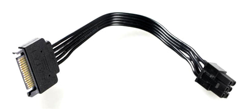 SATA (Male) to 6-pin PCI-E (Male)Cable