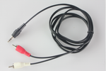 CMR-210 3.5 mm TRS to Dual RCA Stereo Breakout Cable