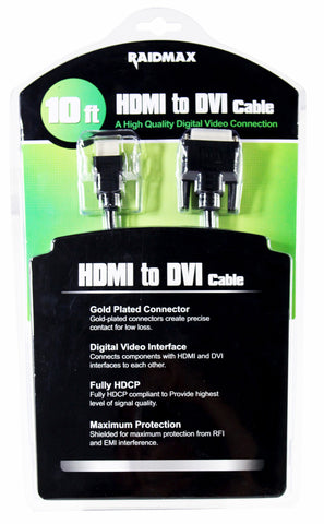 HDMI to DVI Cable