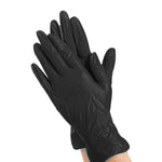 Vinyl Black Gloves